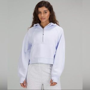 Lululemon oversized half zip scuba